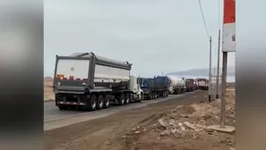 Mineros bloquean Panamericana Sur en Arequipa. Video: Canal N