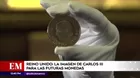 Reino Unido: Revelan la imagen de Carlos III para las futuras monedas