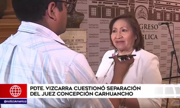 Remoción Del Juez Concepción Carhuancho Generó Diversas Reacciones En ...