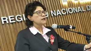 La jefa del Reniec, Carmen Velarde, explicó que la lista publicada no es el padrón electoral y negó filtración. Foto: Reniec. Video: Canal N