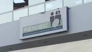 Reniec atenderá 12 horas continuas por segunda vuelta. Foto y video: Canal N