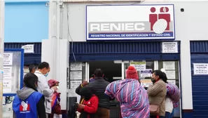 Reniec atenderá el 26 y 27 de diciembre en todo el país. Foto: Andina