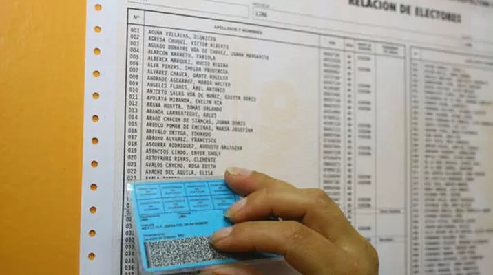 Elecciones internas de partidos políticos. Foto: Andina Elecciones internas de partidos políticos. Foto: Andina
