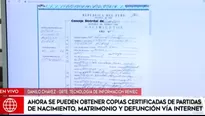 Nueva modalidad de trámite. Foto-Video: América Noticias