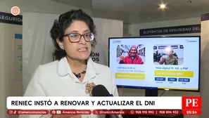 Reniec instó a renovar y actualizar en DNI. Foto y video: América Noticias