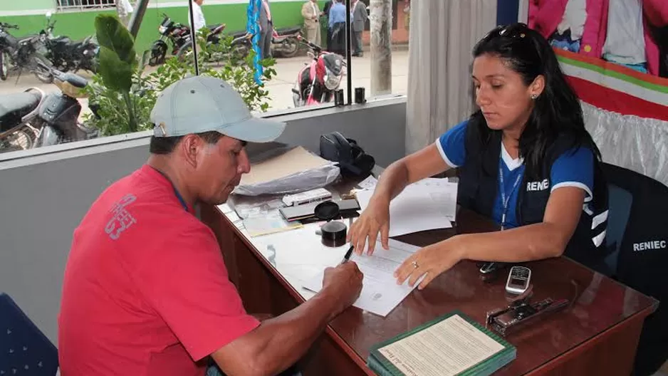 Foto: Reniec Foto: Reniec