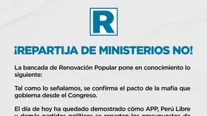 Foto: Renovación Popular -Video: Canal N