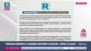 ¿Qué dijo Renovación Popular sobre la Vía Expresa Norte? Foto y video: Canal N