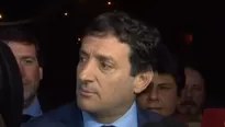 El candidato expres&oacute; estas palabras cuando hab&iacute;a gran expectativa de su llegada al debate municipal. (Foto: Captura/Video: Canal N)