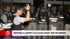 Reponen a Harvey Colchado como jefe de Digimin