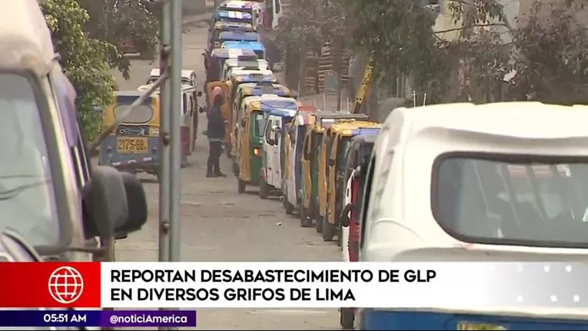 Reportan desabastecimiento de GLP en diversos grifos de Lima