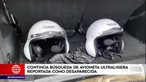 Continúa búsqueda de ocupantes de avioneta ultraligera. 