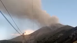 Reportan nuevas explosiones en volcán Ubinas | Video: Canal N