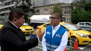 Representante de la ATU detalló que esta disposición es para los taxis independientes y ejecutivos. / Video: Canal N