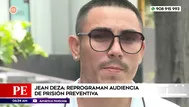 Reprograman audiencia de prisión preventiva para Jean Deza