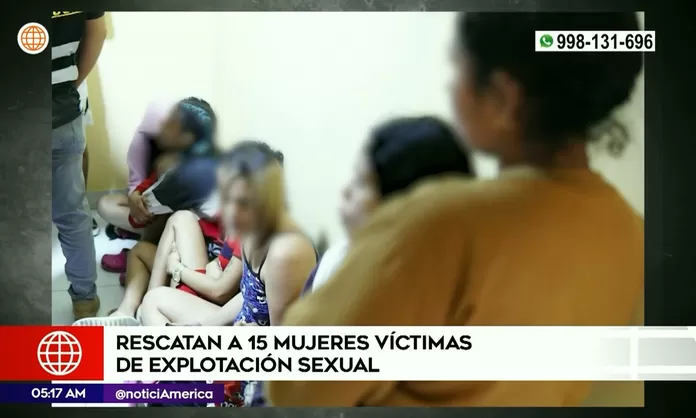 Rescatan a mujeres víctimas de explotación sexual que eran retenidas ...