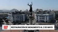 Restauración del monumento al 2 de Mayo