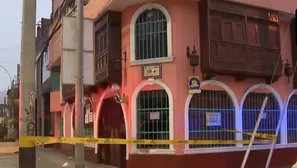 Explosión dañó restaurante en San Juan de Lurigancho. / Video: América Noticias