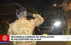 Restos de tripulantes de la FAP fueron trasladados a la morgue de Lima - Noticias de fap