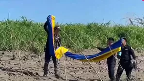 La Marina retiró bandera colombiana en la Isla Chinería, territorio peruano del distrito de Santa Rosa. / Video: Canal N