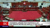 Retiro de AFP. América Noticias