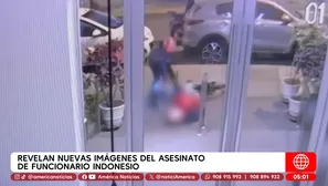 Revelan imágenes del asesinato de funcionario indonesio Zetro Purba en Lince. Foto y video: América Noticias