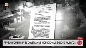 Revelan quién era el objetivo de incendio que dejó 10 muertos/ Unidad de Investigación