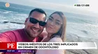 Revelan videos inéditos de los tres implicados en crimen de odontólogo