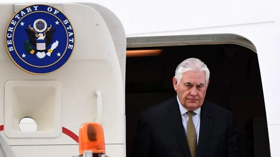 Rex W. Tillerson llegará a Lima. Foto: AFP