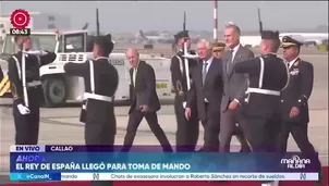 Rey Felipe VI llega al Perú para asistir a la toma de mando de la presidenta electa Keiko Fujimori./ Video: Canal N