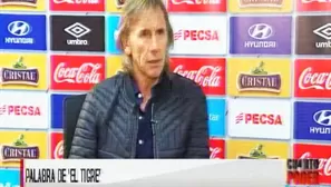 Ricardo Gareca, director técnico de la selección peruana