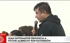 Rich Port: Sotomayor denunció a Víctor Albrecht por extorsión - Noticias de richt-port