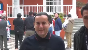Richard Acuña a la alcaldía de Lima. Foto y Video: Canal N