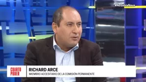 Richard Arce, ex parlamentario. Foto/Video: Cuarto Poder