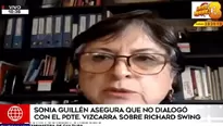 Sonia Guillén, exministra de Cultura. Video: América