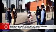 Richard Swing: Fiscalía Anticorrupción allanó oficinas del Ministerio de Cultura