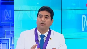 Pedro Riega, Decano del CMP, explicó el procedimiento para levantar secreto médico de Dina Boluarte. / Video: Canal N