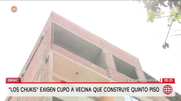 Rímac: Banda Los Chukis exige cupos por construcción de casa. Foto: América Noticias