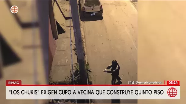 Rímac: Banda Los Chukis exige cupos por construcción de casa. Foto: América Noticias
