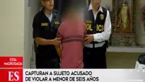 Detienen a presunto violador.