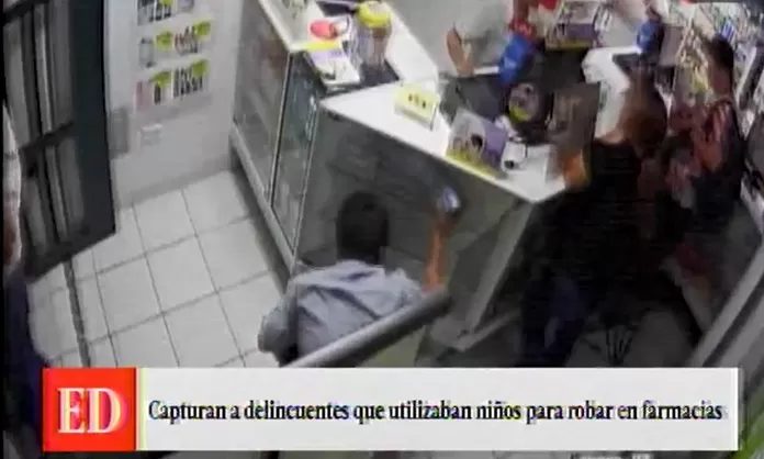 Farmacia Rimac Rímac: delincuentes usaban a niños para robar farmacias