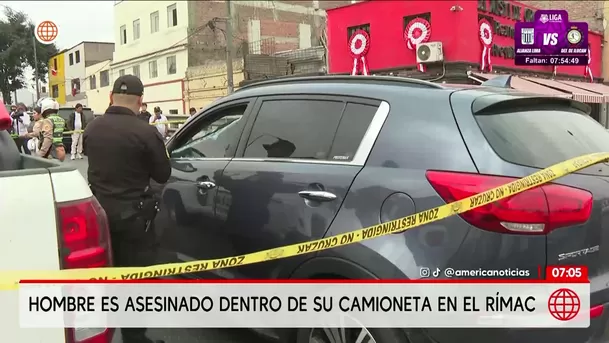 Captura: América Noticias Captura: América Noticias
