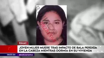 Bala perdida acabó con la vida de joven. América Noticias