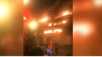 Mujer fue reportada como desaparecida en incendio del Rímac - Foto y video: América Noticias