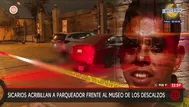 Rímac: sicarios acribillan a parqueador frente a Museo