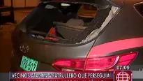 Vecinos aseguraron que se confundieron pues agentes no llevaban puesto el uniforme / Video: América Noticias