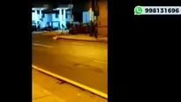 Los vecinos del sector denunciaron el hecho vía Alerta Noticias. Foto y video: Canal N