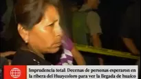 Río Huaycoloro. América Noticias