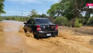 Río Tumbes inunda más de 2 mil hectáreas. Foto y video: Canal N/Andina
