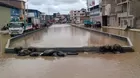 Río Tumbes se desborda e inunda el barrio Bellavista y 2,000 hectáreas de cultivo